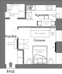 Миниатюра квартиры 19