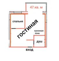 Миниатюра квартиры 6
