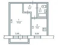 Миниатюра квартиры 7