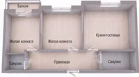 Миниатюра квартиры 20